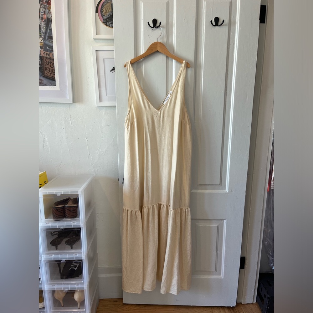 & Other Stories V-Neck Dress Medium